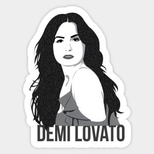 Demi Lovato Sticker